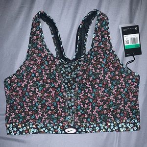 Nike swoosh sports bra